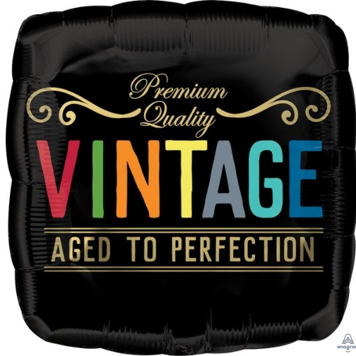 VINTAGE AGED TO PERFECTION 18″