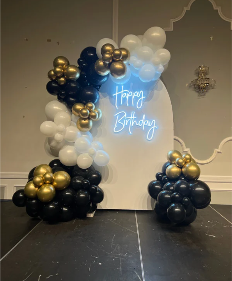 RIPPLE ARCH BACKDROP