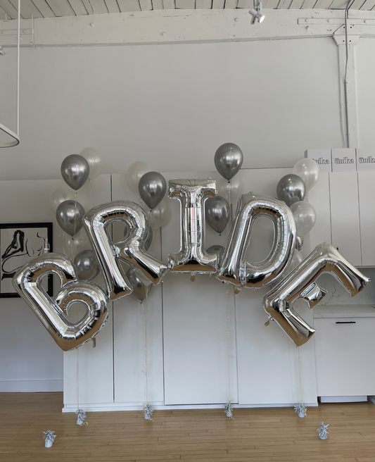 FOIL LETTER ARCH