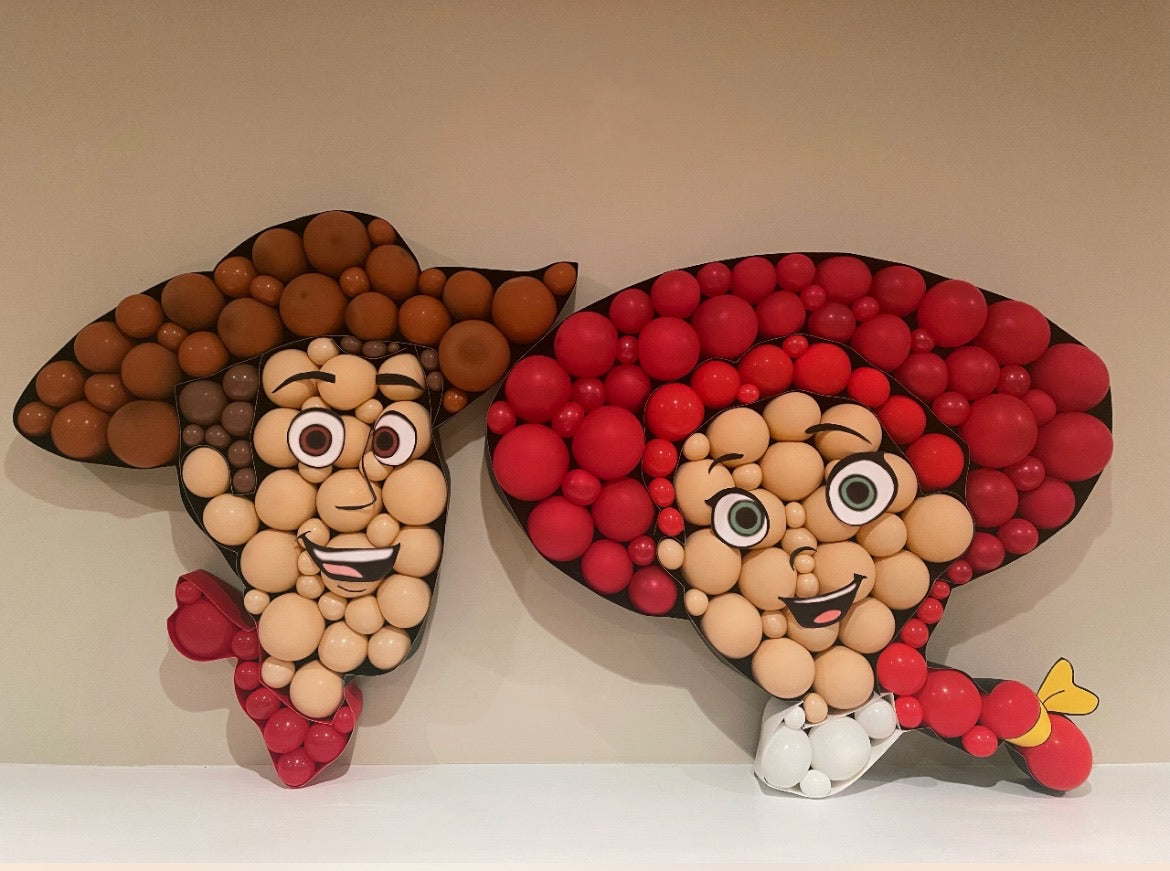 BALLOON MOSAICS (CHARACTERS)