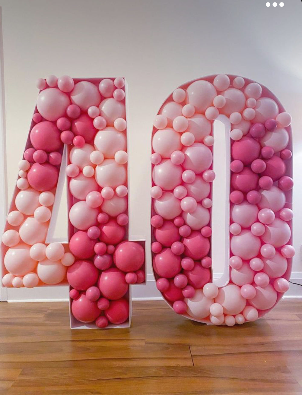 BALLOON MOSAICS (LETTERS/NUMBERS)